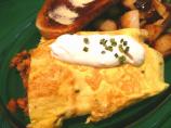 Smoked Salmon & Caramelized Onion Omelet ( #13)