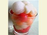 Sorbet-Melon Parfaits