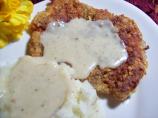 Chicken-Fried Steak With Cream Gravy