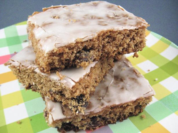 Raisin Bar Sheet Cake. Photo by Kathy at Food.com