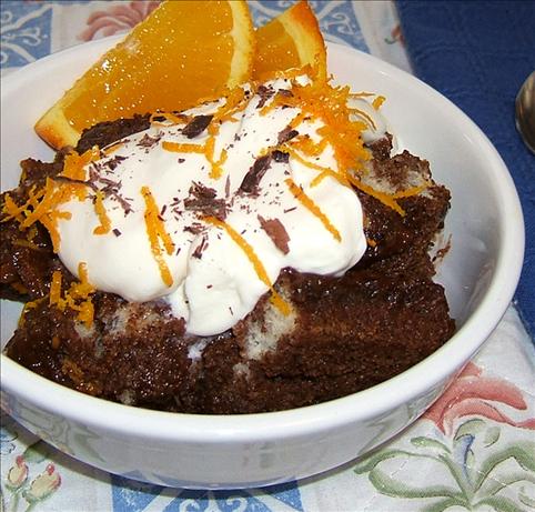 Chocolate Orange Souffl&eacute; Bread Pudding. Photo by Kathy228