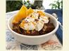 Chocolate Orange Souffl&eacute; Bread Pudding
