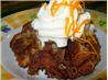Chocolate Orange Souffl&eacute; Bread Pudding
