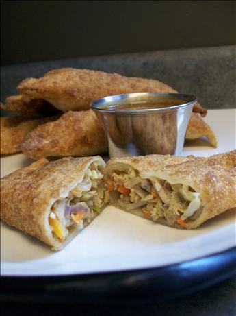 Egg Rolls With Peanut Dipping Sauce. Photo by * Pamela *