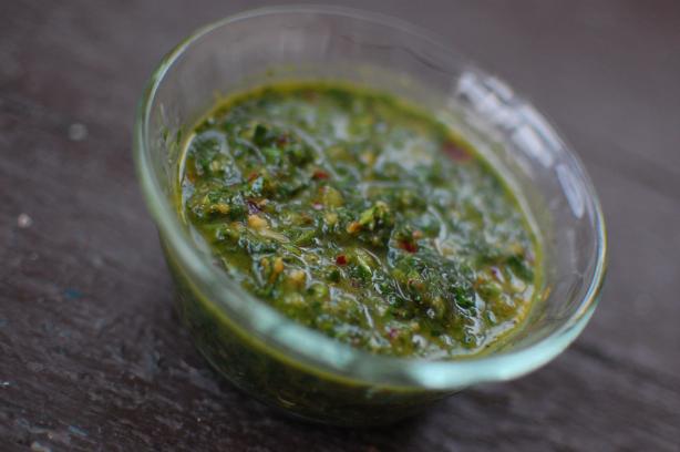 Chimichurri. Photo by run for your life