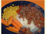 Rice Noodles and Beef