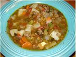 Hearty Ground Beef Vegetable Soup