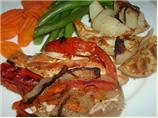 Sweet and Savory Vegetable Stuffed Chicken
