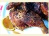 Spatchcocked Crispy Happy Chicken With Rich Orange Sauce. Recipe by Rita~