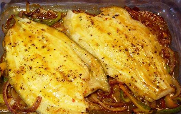 Honey Curry Sole Fillet. Photo by Sackville