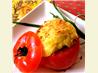 Baked Stuffed Tomatoes Topped With Mashed Potato