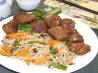 Asian Meatballs With Rice Noodles