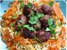 Asian Meatballs With Rice Noodles