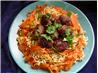 Asian Meatballs With Rice Noodles