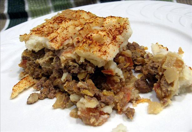 Cottage Pie With a Bit of Zing. Photo by Derf