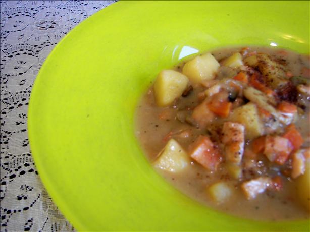 Smoked Salmon Chowder. Photo by Baby Kato
