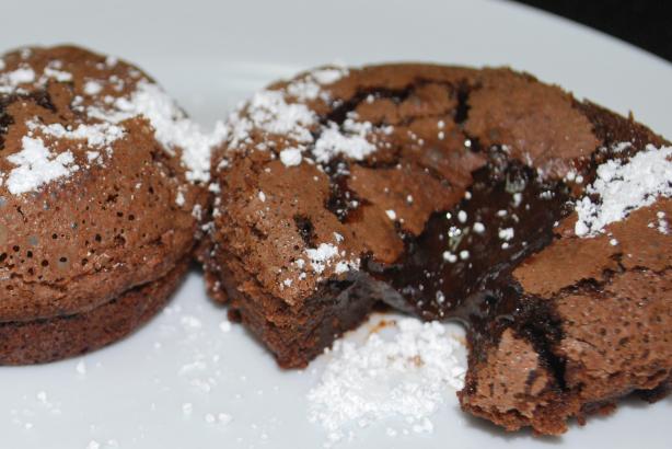 Chocolate Lava Muffins. Photo by MamaGanoush