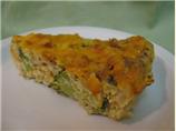Artichoke and Broccoli Frittata / Crustless Quiche. Photo by What's Cooking?