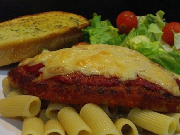 Chef Flower's Cheat Chicken Parmigiana. Photo by The Flying Chef
