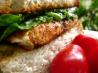 Blackened Salmon Poor Boy Sandwiches. Recipe by Alskann