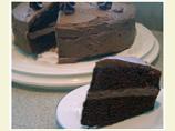 Double-Chocolate Layer Cake