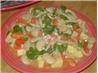 Catalan Sauteed Polenta and Butter Beans. Recipe by WI Cheesehead