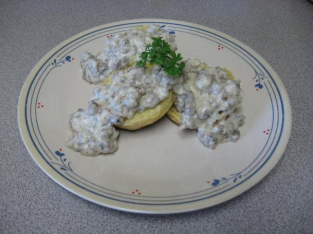 Nana's Sausage Gravy. Photo by Papa D 1946-2012