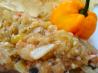 Baigan Choka (Roasted Eggplant (Aubergine). Recipe by WizzyTheStick