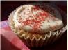 Super-Duper Strawberry Surprise Cupcakes. Recipe by chiclet