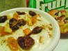 Jeweled Creamy Rice Pudding. Recipe by Annacia