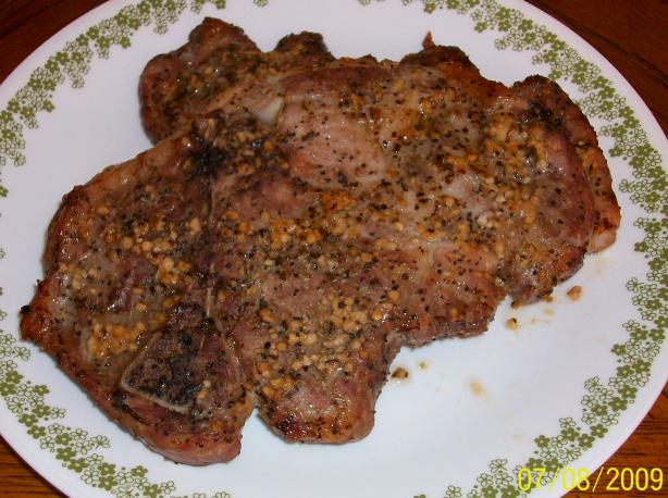 Wegman's Pork Butt Steaks. Photo by internetnut