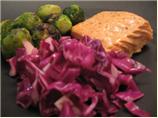Crisp Red Cabbage Salad