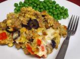 Italian Sausage Stuffing Casserole