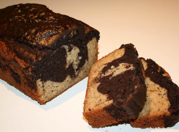 Martha Stewart's Marble Cake With White Chocolate Glaze. Photo by lilsweetie