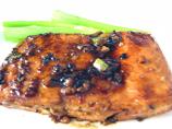 Grilled Salmon With Hot Red Sauce
