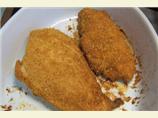 Bubba, Dennis, and Jerry's Farm Baked Crispy Chicken and Gravy. Photo by megnbrycesmom