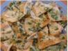 Pita Crisps. Recipe by Bobbie