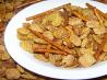 Chex Mix. Recipe by Mimi in Maine