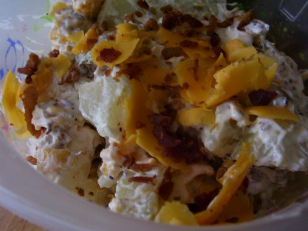 So Yummy Baked Potato Salad. Photo by Amberngriffinco