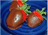 Chocolate Cover Strawberries With a Surprise Filling