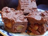 Chocolate Apricot Fudge
