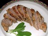 Sage and Garlic Crusted Pork Tenderloin