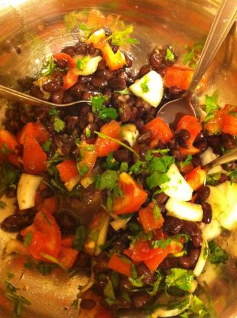 Black Bean Salad. Photo by UmmBinat
