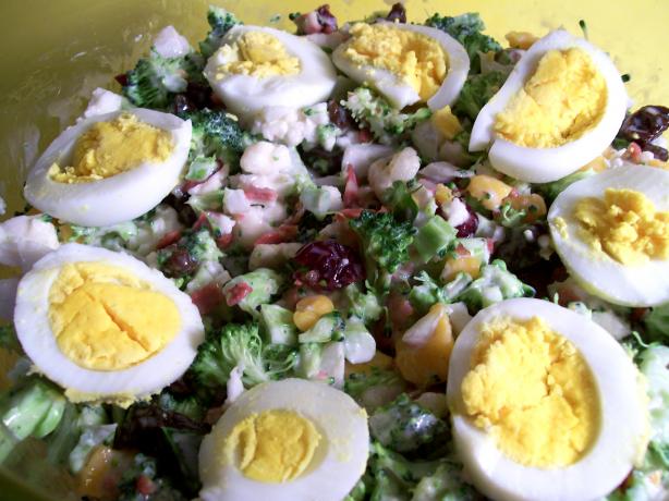 Holiday Broccoli and Cauliflower Salad. Photo by Sharon123