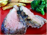 Lavender-Marinated Leg of Lamb