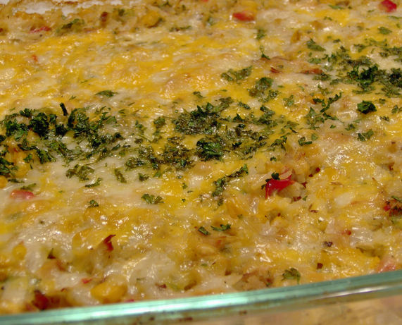 Leftover Chicken or Turkey Rice Casserole. Photo by Mama's Kitchen (Hope)