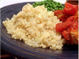 Lemony Brown Rice Pilaf