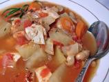 Chicken and Vegetable Bean Soup