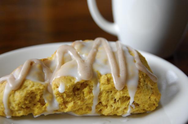 Starbucks Pumpkin Scones. Photo by run for your life