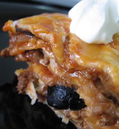 Enchilada Casserole. Photo by Marlene.